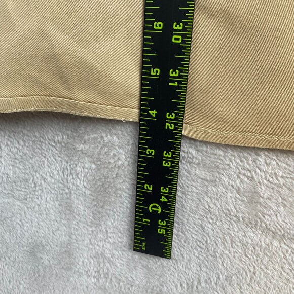 BMW Embroidered Shirt Large Tan UltraClub Button-Down 100% Cotton BMW Casual - Picture 5 of 10